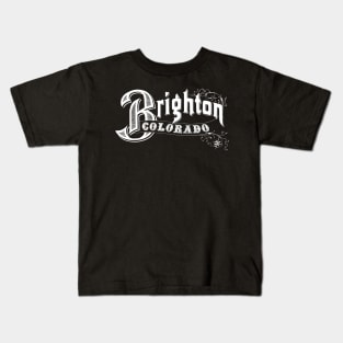 Vintage Brighton, CO Kids T-Shirt